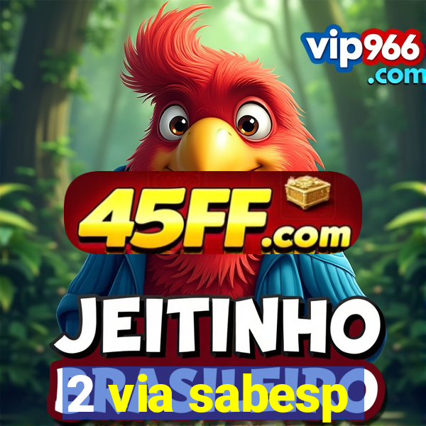 2 via sabesp